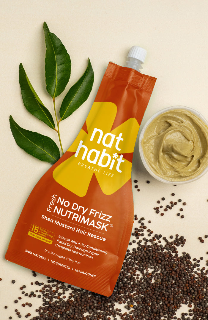 Fresh No Dry Frizz Shea NutriMask 40g × 2