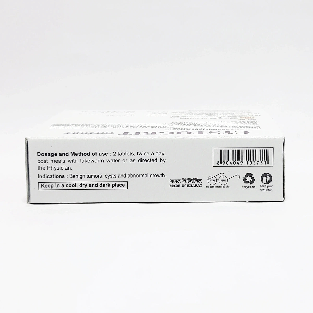 Divya Cystogrit 3 U X 20 N
