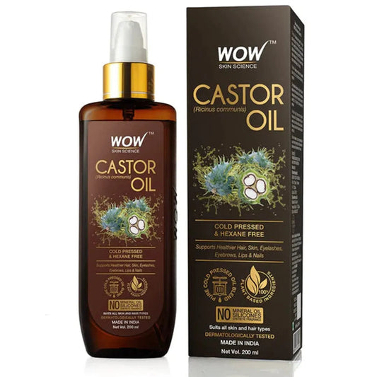 Castor Oil Pure Hexane Free 200ml
