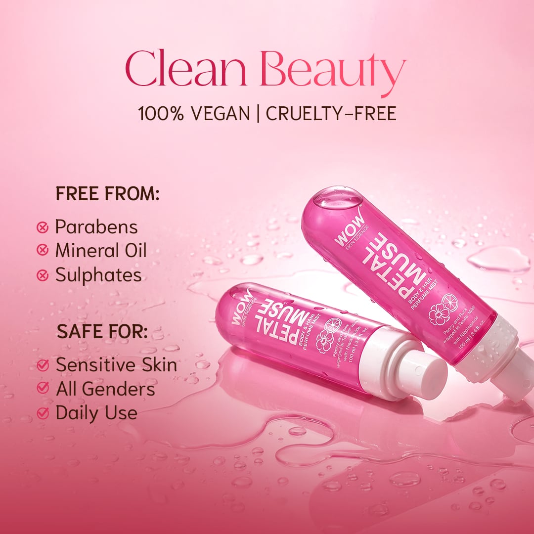 Morning Light Floral Hair & Body Mist Refreshing Peony Fragrance 100ml