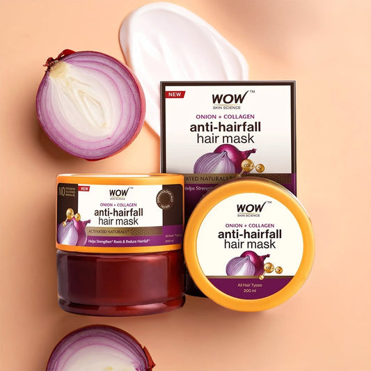 Onion & Collagen Hair Mask Anti-Hair Fall & Strengthening 200ml