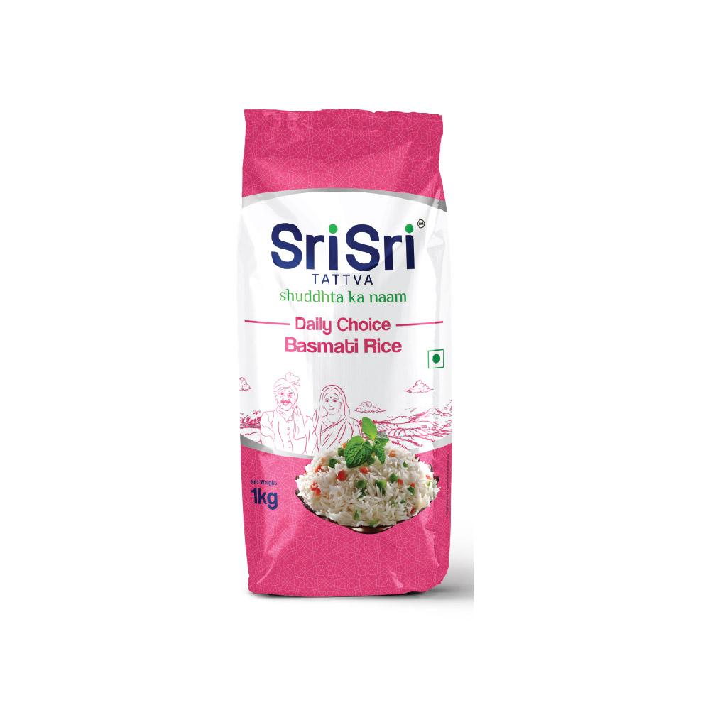 【Sri Sri Tattva】 Daily Choice Basmati Rice｜ デイリー チョイス バスマティライス｜ 1kg