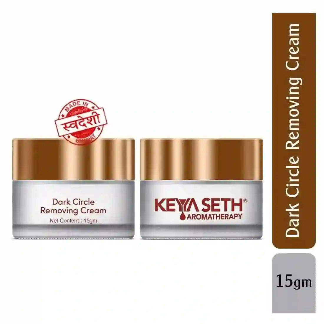 Dark Circle Removing Under Eye Cream – Vitamin C, Niacinamide, Alpha Arbutin & AHA Reduces Wrinkles, Fine lines, Dullness & Depuffing for Men & Women 15g