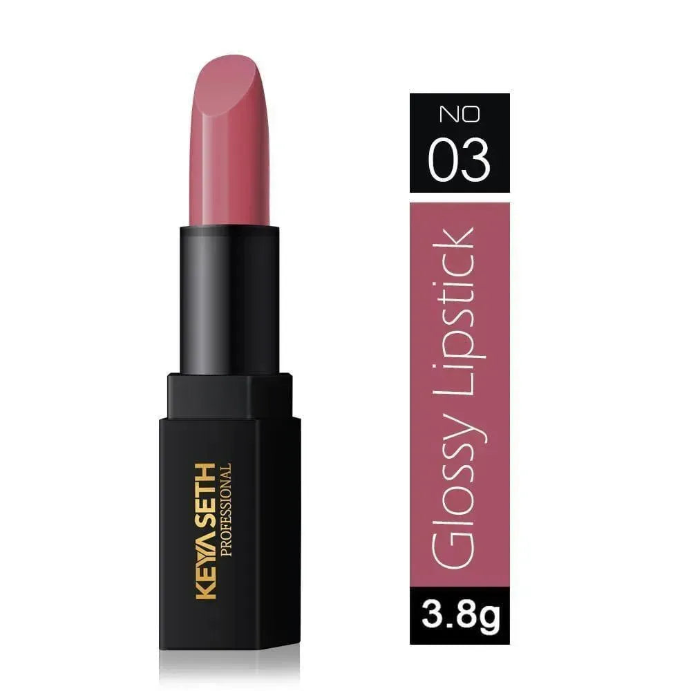 Dark Dusky Pink Shade Glossy Lipstick - 03 100g