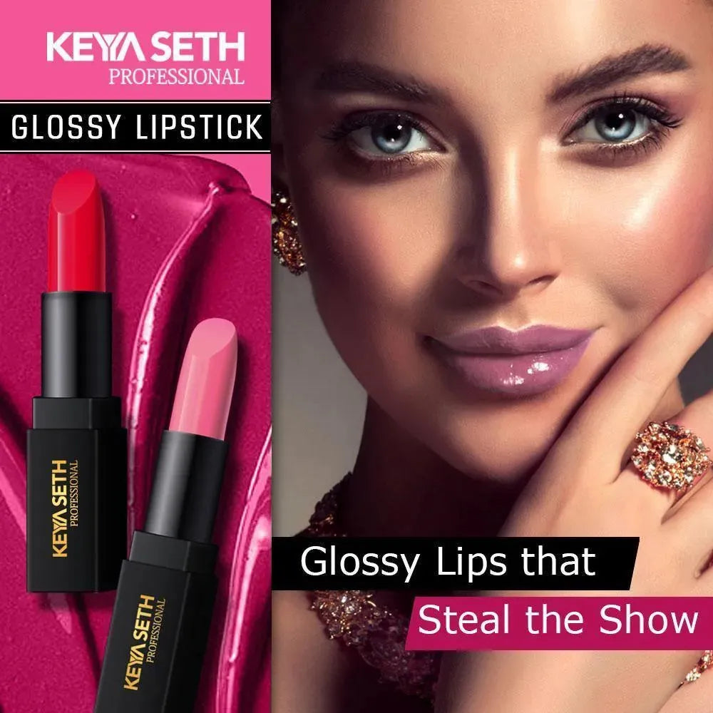 Dark Dusky Pink Shade Glossy Lipstick - 03 100g