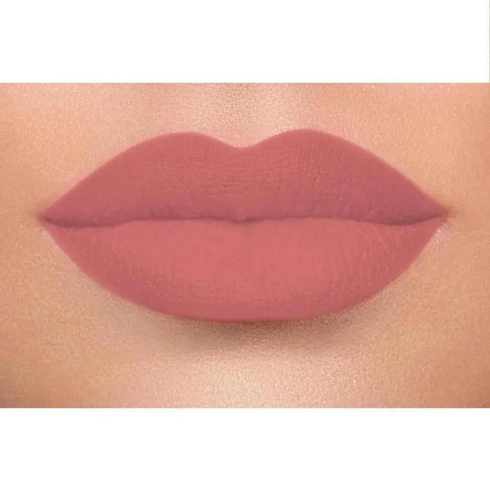Dark Nude Pink Shade Long Lasting Matte Lipgloss  - 06 100g
