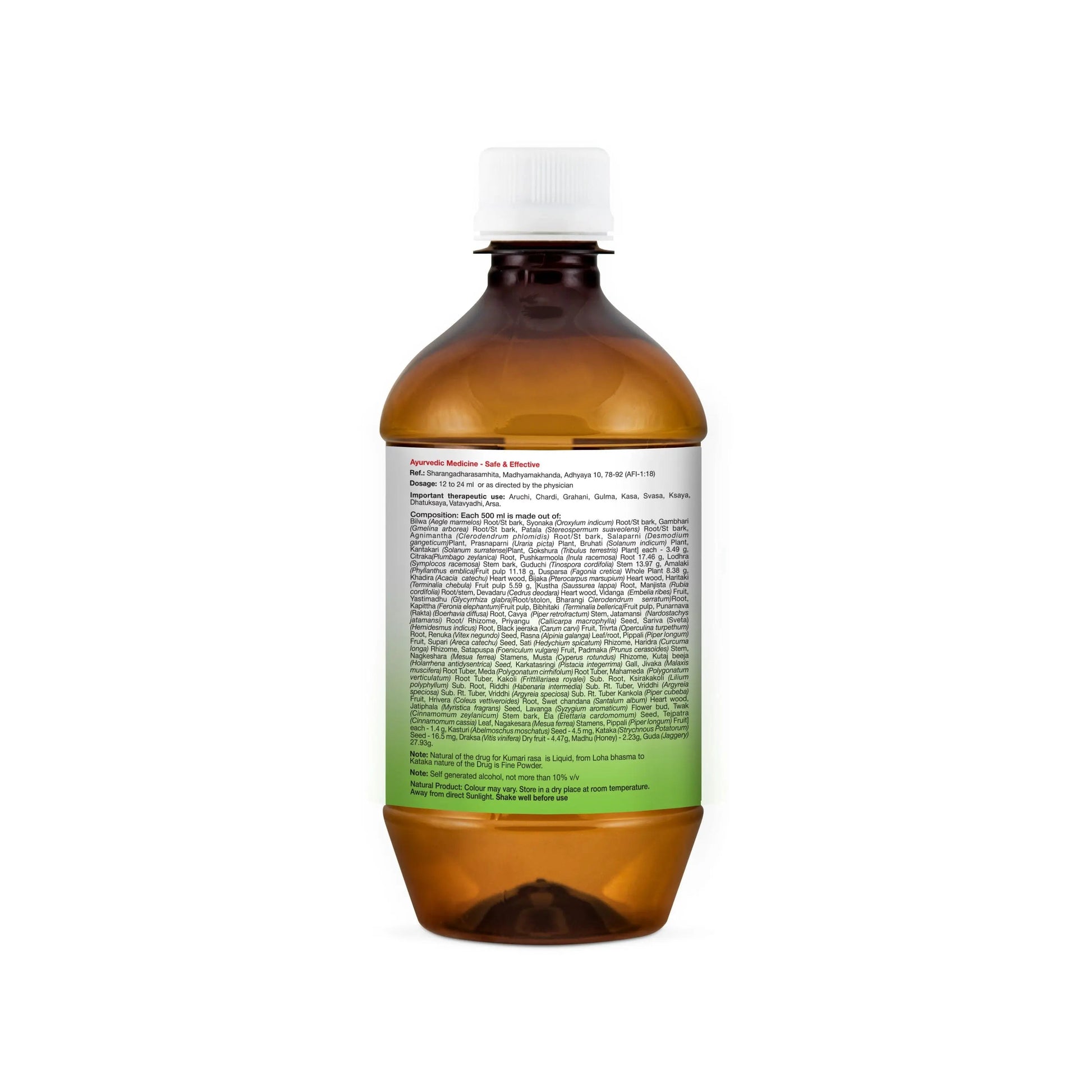 Dashamoolarishta, 500 ml 500ml