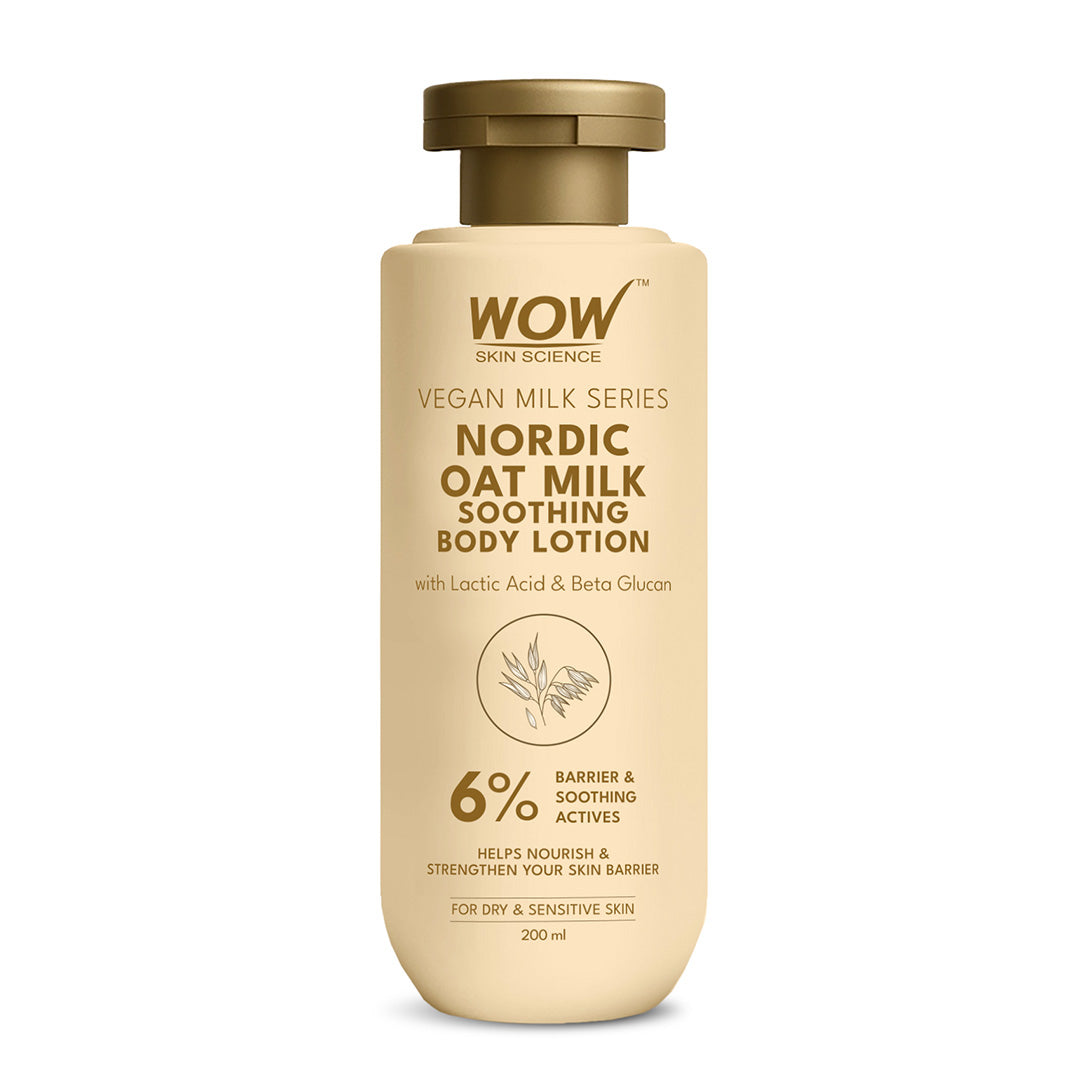 Nordic Oat Milk Soothing Body Lotion Nourishes and Soothes 200ml
