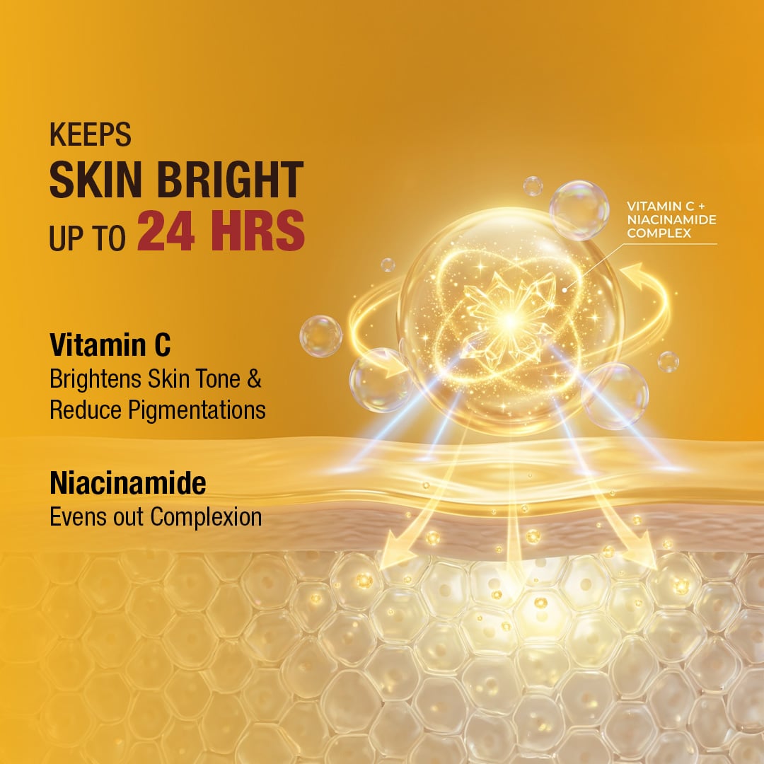Brightening Vitamin C Foaming Face Wash With Built In Brush 150 ML