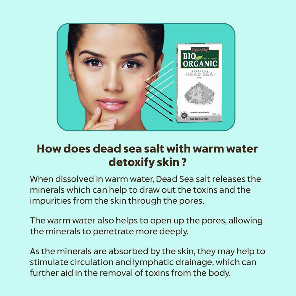 Bio Organic Original Dead Sea Salt - 250gm 250g