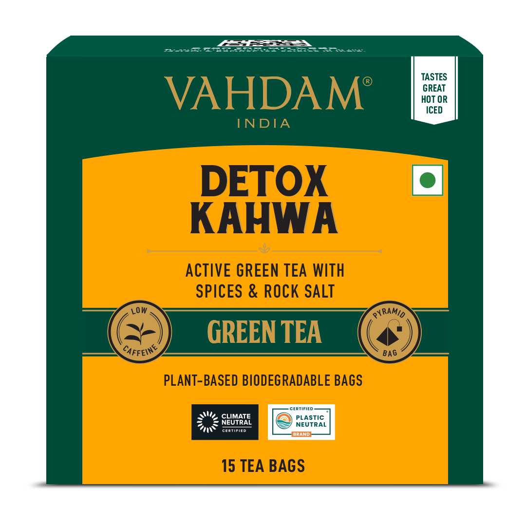 Detox Kahwa Green Tea, 15 Count 15 Count