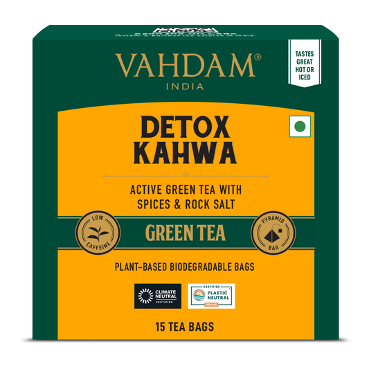Detox Kahwa Green Tea, 15 Count 15 Count
