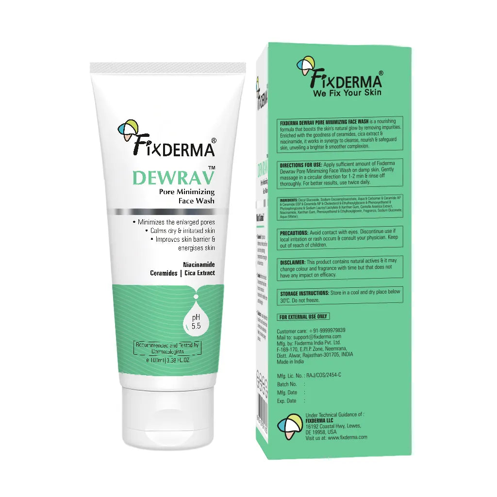 Dewrav Barrier Repair & Pore Minimizing Face Wash