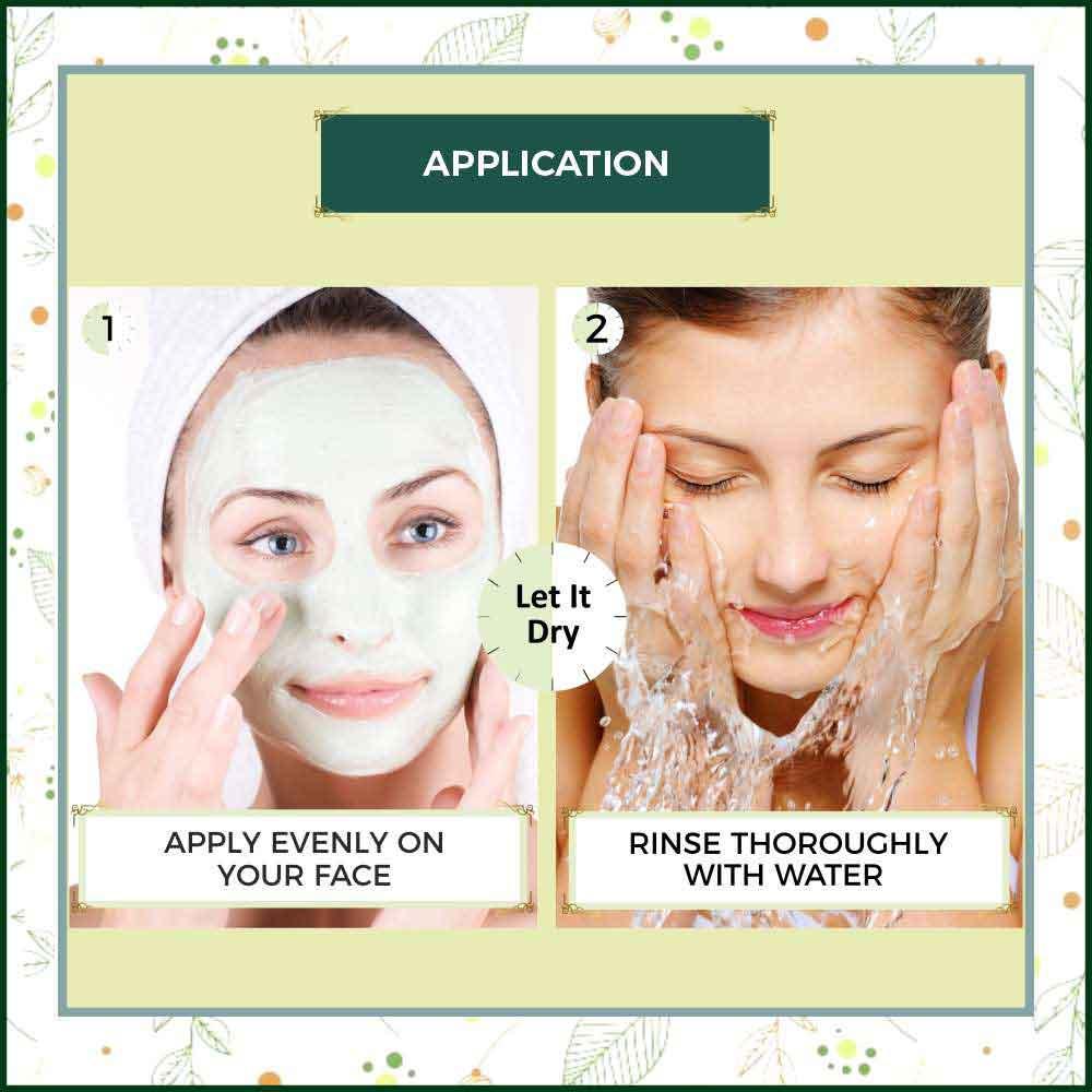Bio Organic Rejuvenating DIY Ubtan Face Pack Combo Beauty Kit - 30g + 35ml 30g