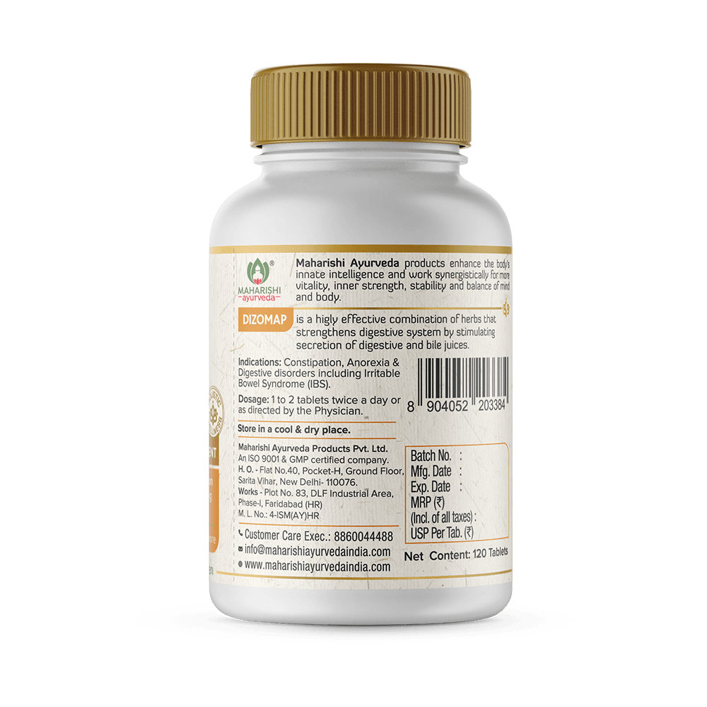 Dizomap - for Indigestion and Constipation
