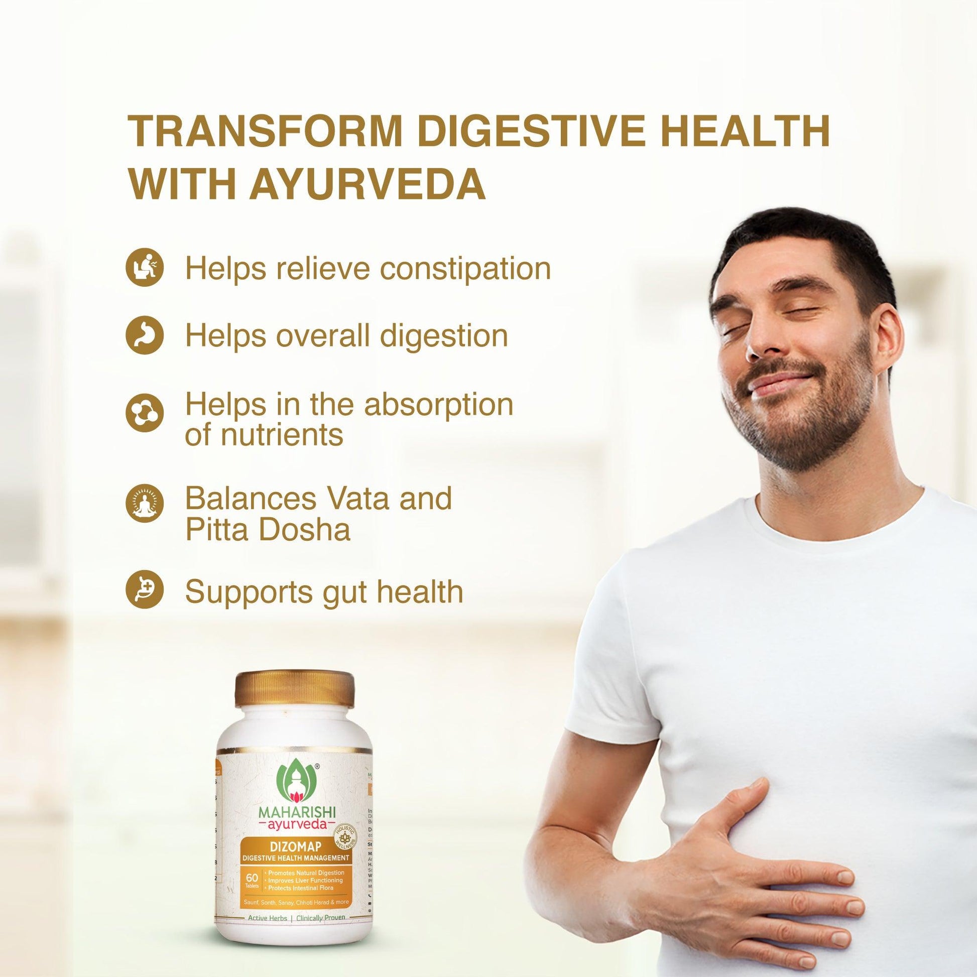 Dizomap - for Indigestion and Constipation