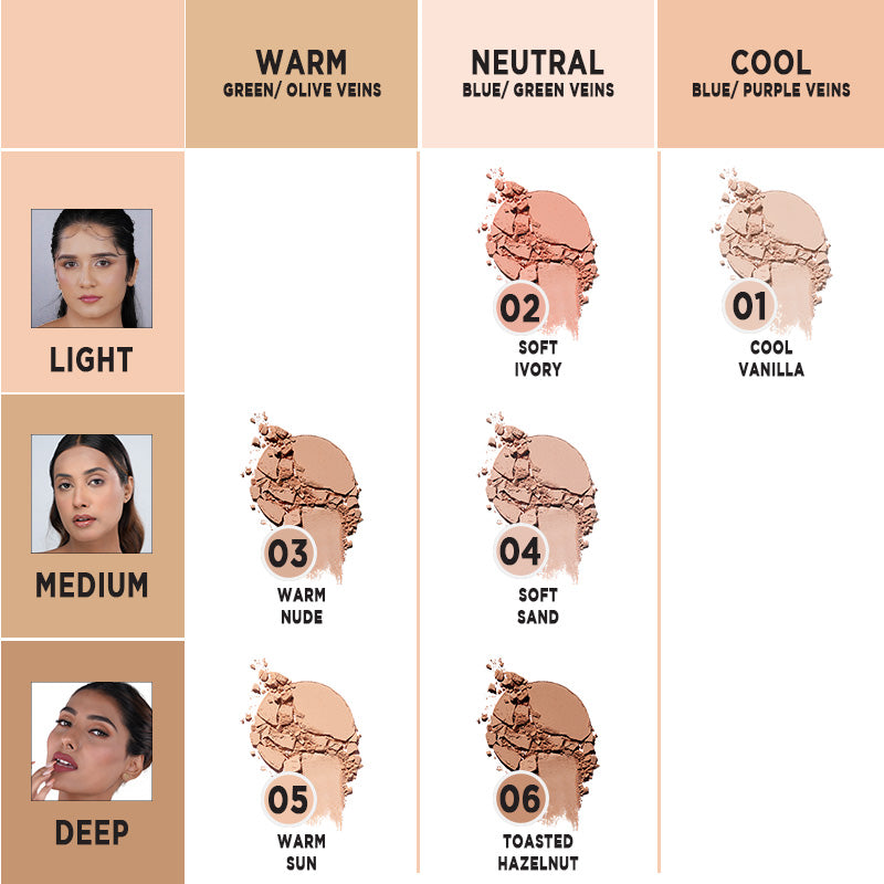 Hydmatte FX - Airbrush Compact - Cool Vanilla
