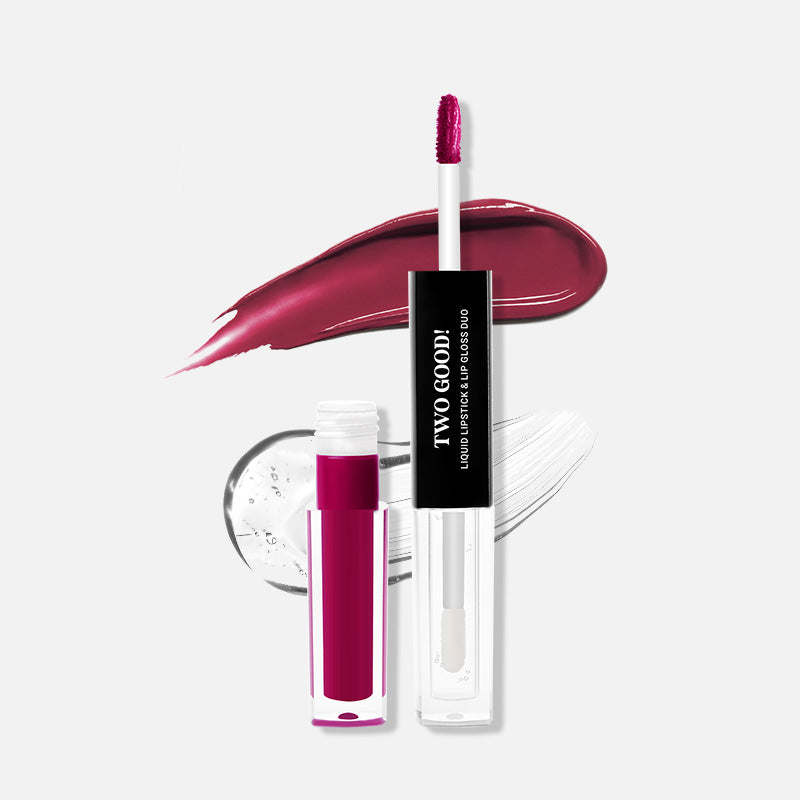Two Good! 2 in 1 Liquid Lipstick & Lip Gloss Duo 1 L