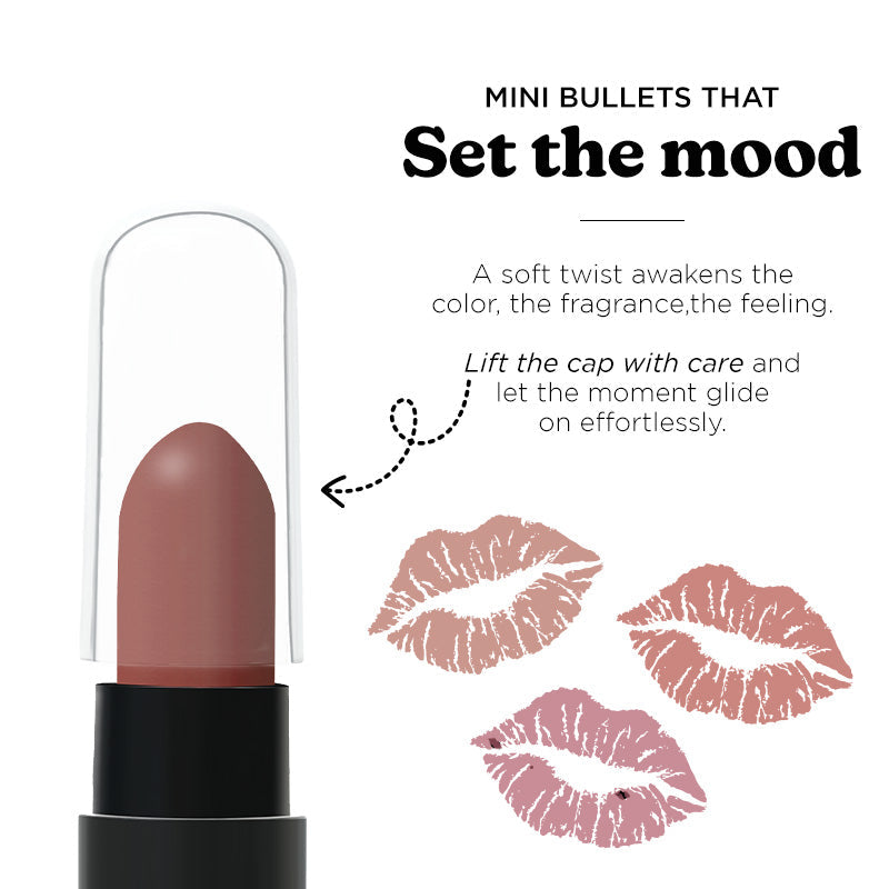 POUT POPS - SET OF 12 MINI BULLET LIPSTICKS