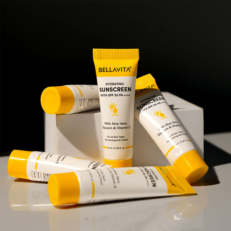 Mini Travel-Ready Hydrating Sunscreen - 10ml | Pack of 5 10ml