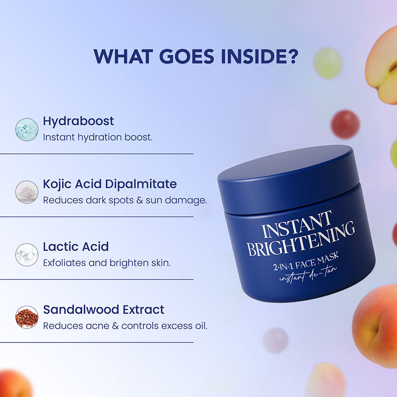 Instant Brightening 2-in-1 Face Mask - Men | 45g 45g