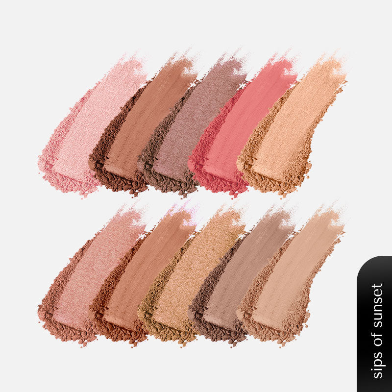 Intense Drama - 10-in-1 Eyeshadow Palette - 10g 10g
