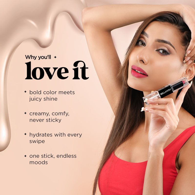 Two Good! 2 in 1 Bullet Lipstick & Lip Gloss Duo