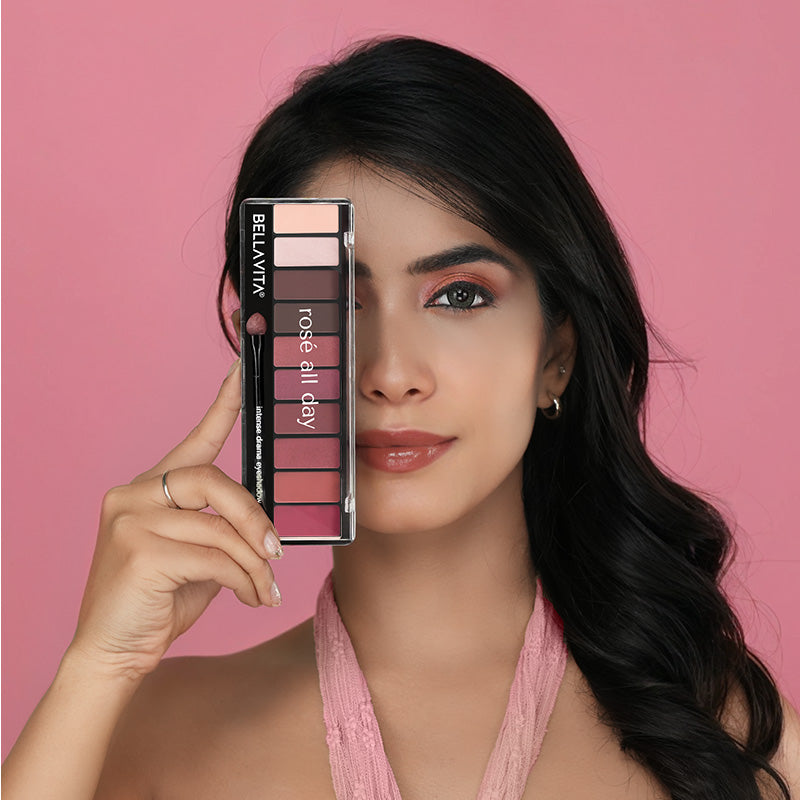 Intense Drama - 10-in-1 Eyeshadow Palette - 10g 10g