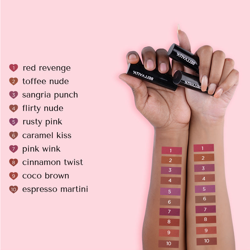 Comfort Matte Priming Lipstick