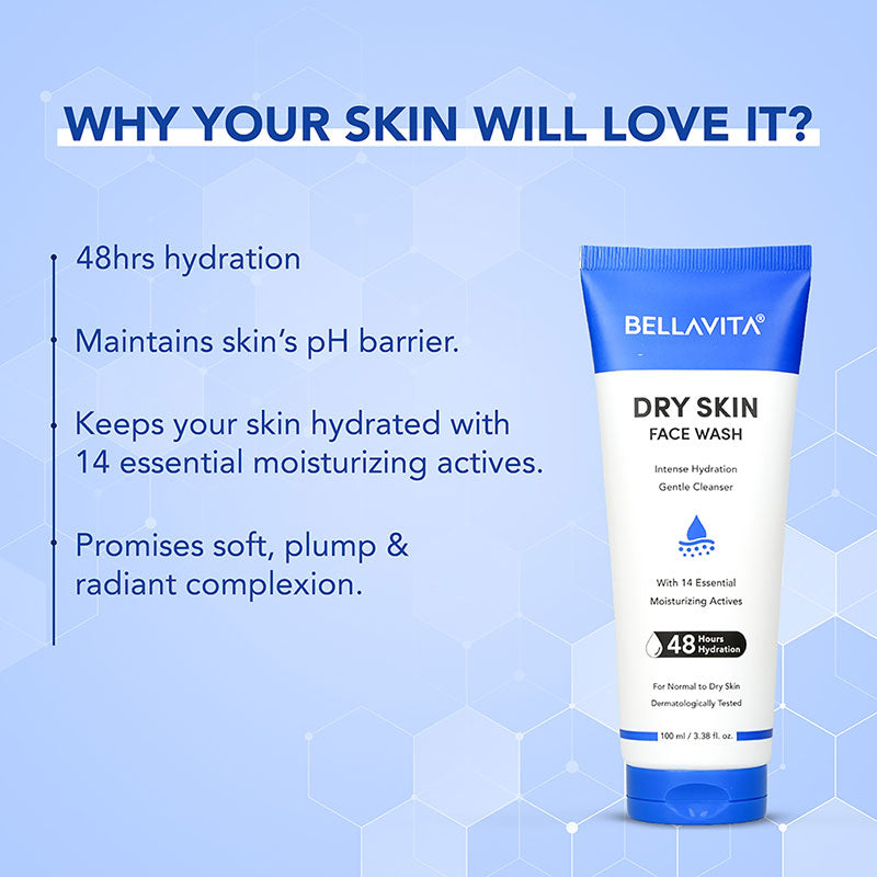 Dry Skin Face Wash - 100ml 100ml