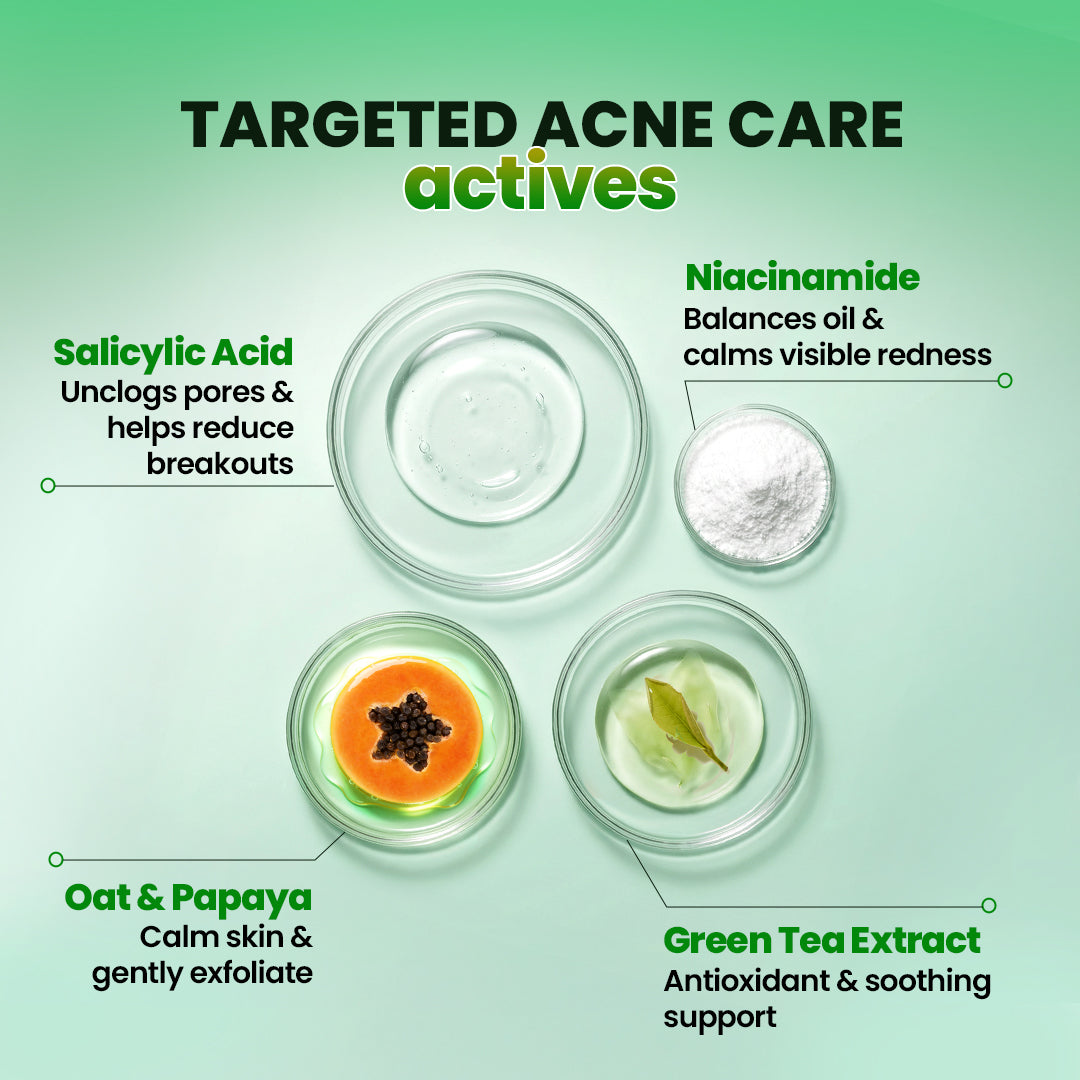 2% Salicylic Acid Face Serum Unclogs Pores & Controls Excess Oil