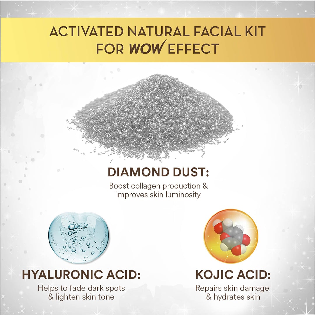 Wow Skin Science Diamond Facial Kit 85 Ml 85ml