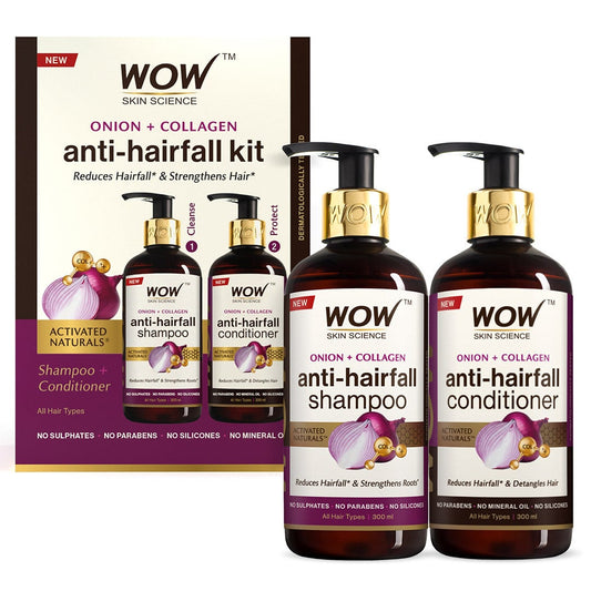 Onion Hair Fall Control Duo Kit Prevents Hair Fall & Promotes Healthy 600ml