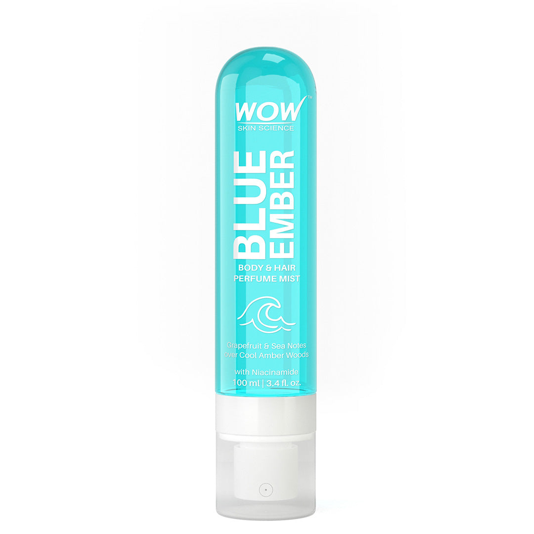 Blue Ember Hair & Body Perfume Mist Refreshing Grapefruit & Sea Scent 100ml