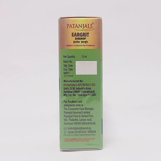 Patanjali Eargrit Eardrop