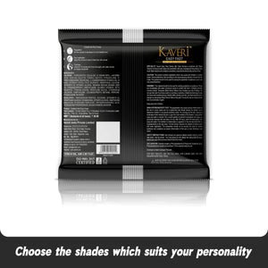 Kaveri Easy Fast Hair Colour – Professional Hair Colour Glossy Finish Long Lasting Formula – Pack of 12 Burgundy