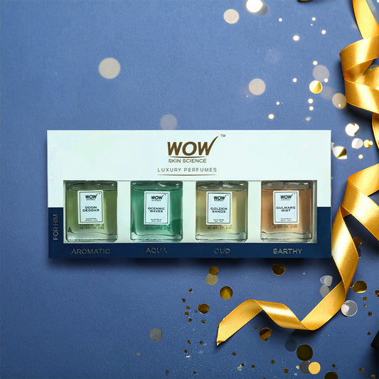WOW Skin Science メンズ ラグジュアリー オードパルファム コレクション 20ml×4本（80ml）