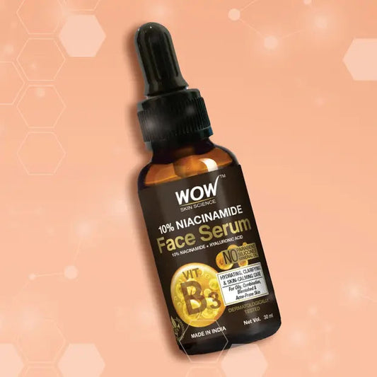 【WOW Skin Science】 10 Niacinamide Face Serum Infused With Hyaluronic Acid｜10 ナイアシンアミド フェイスセラム ヒアルロン酸配合｜30ml