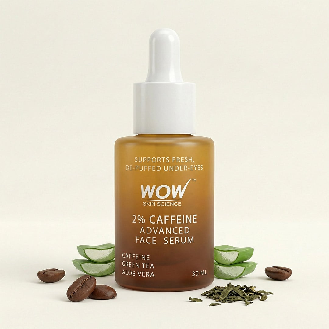 2% Caffeine Face Serum Reduce Puffiness & Revitalize Skin 30ml
