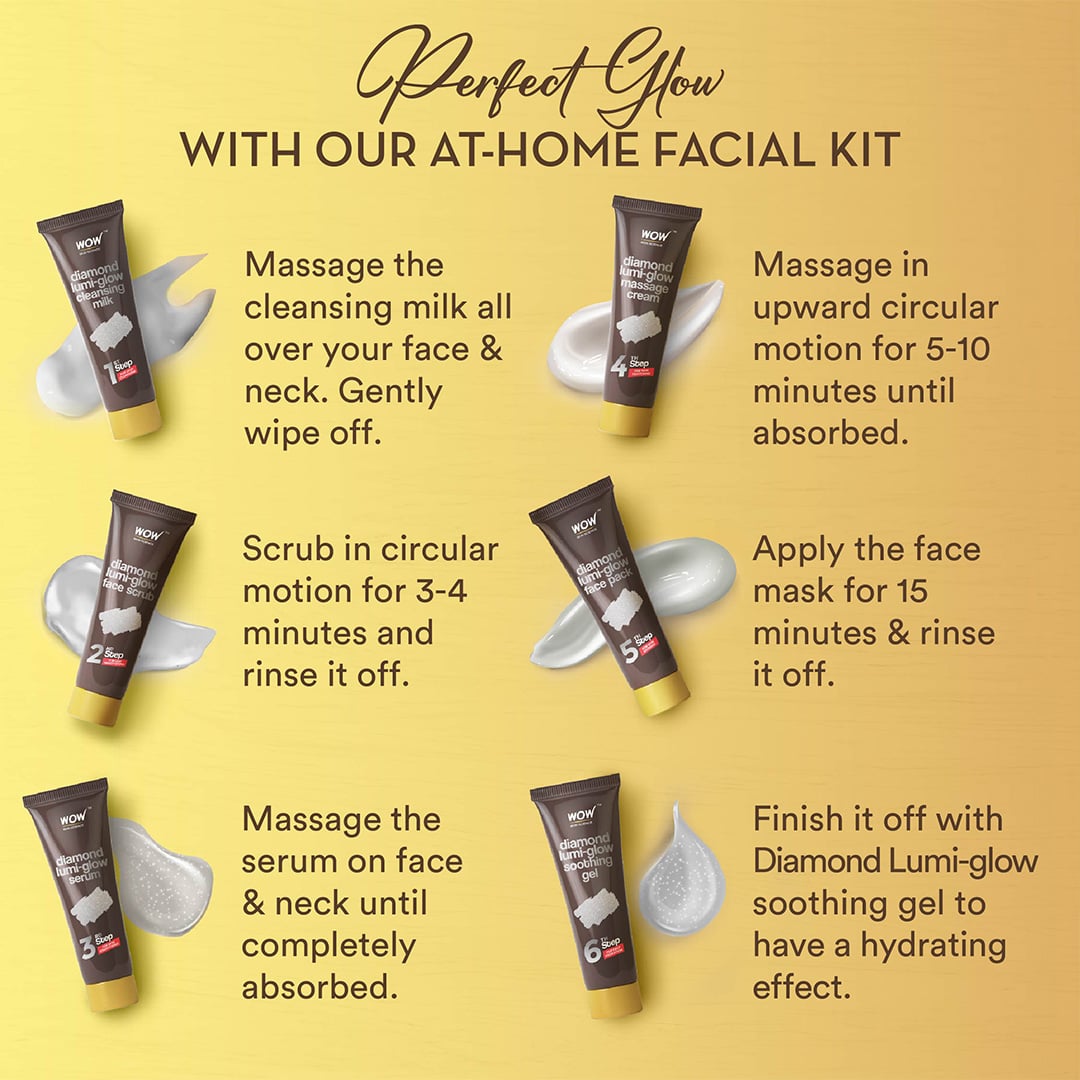 Wow Skin Science Diamond Facial Kit 85 Ml 85ml