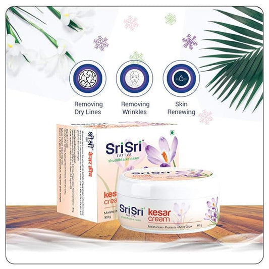 Kesar Cream - Moisturiser, Protects & Adds Glow, 100 g 100g