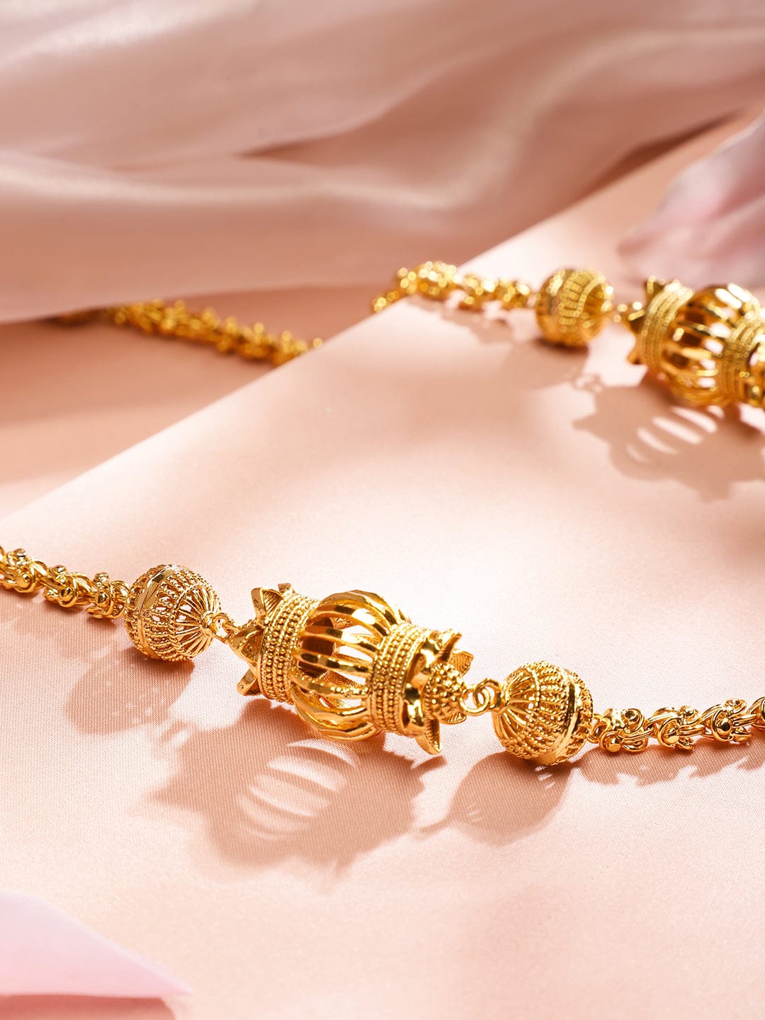 Elegant Gold Plated Necklace フリーサイズ