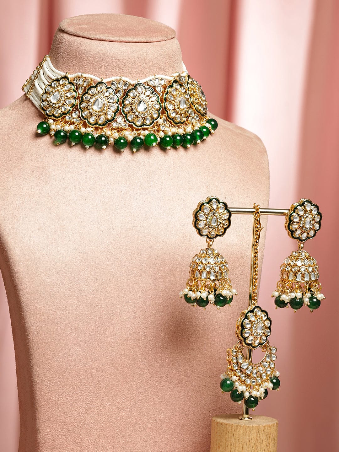 Emerald Horizon Necklace Set フリーサイズ