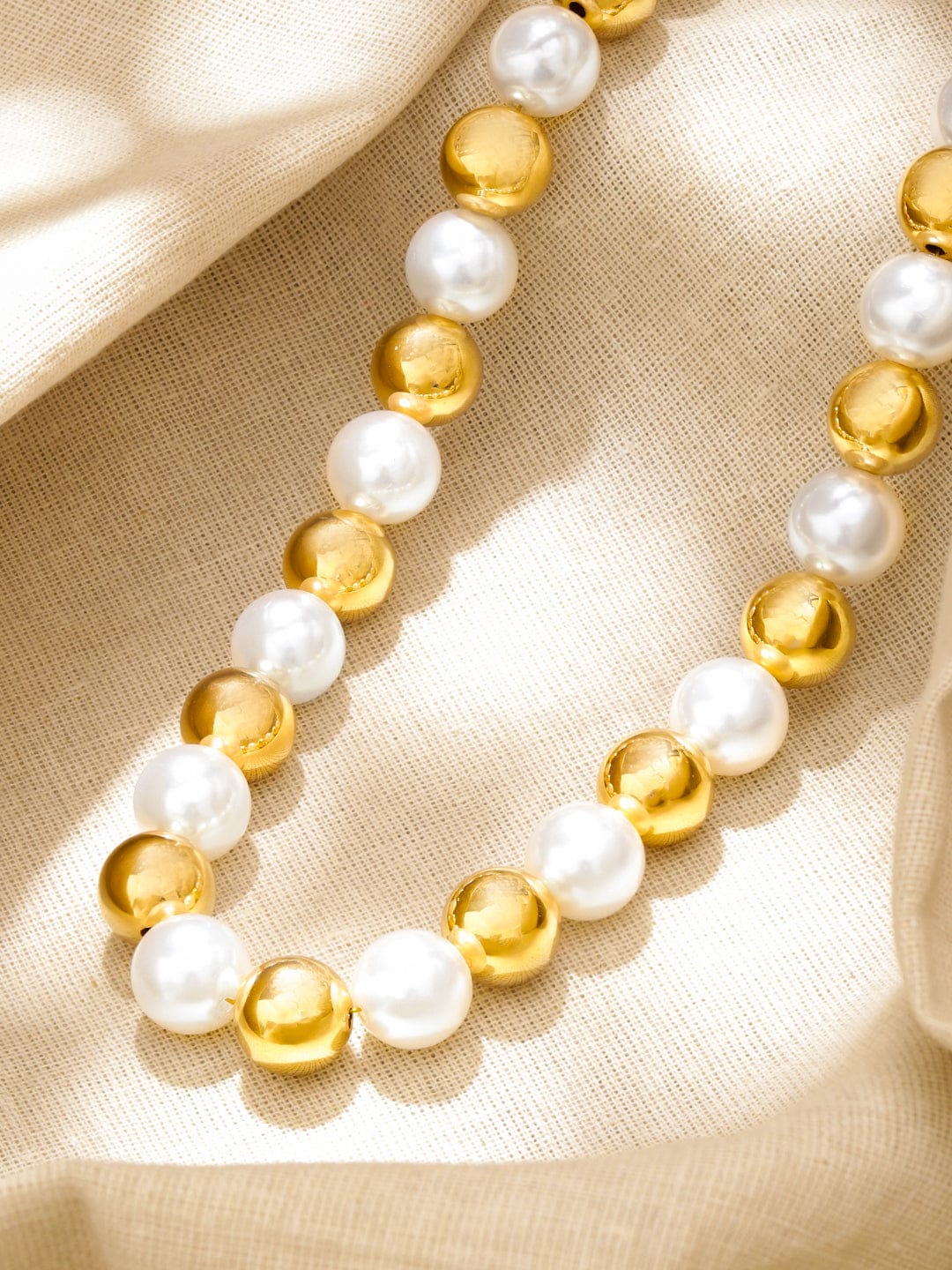 Enchanted Pearl Beads Necklace フリーサイズ