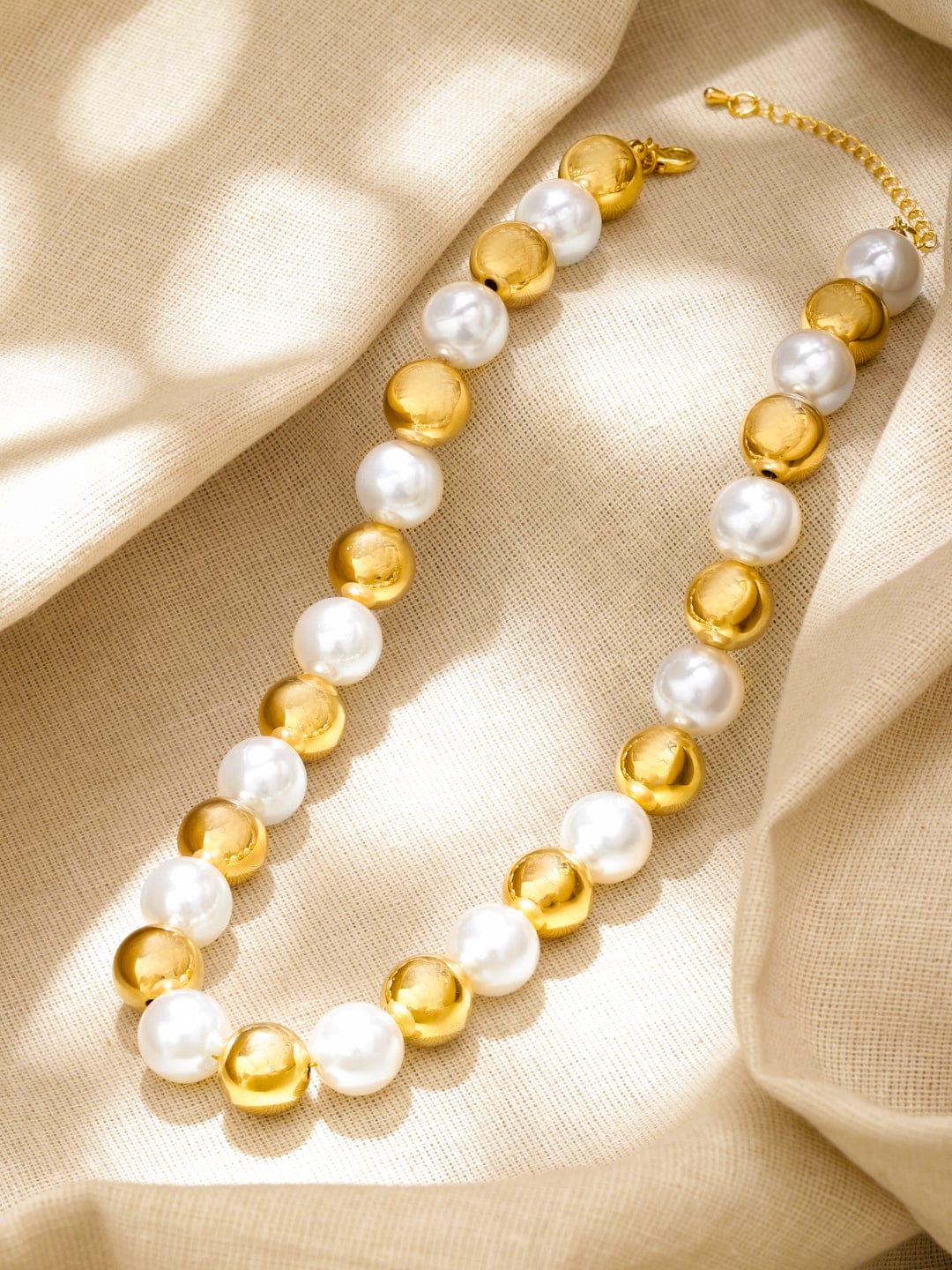 Enchanted Pearl Beads Necklace フリーサイズ