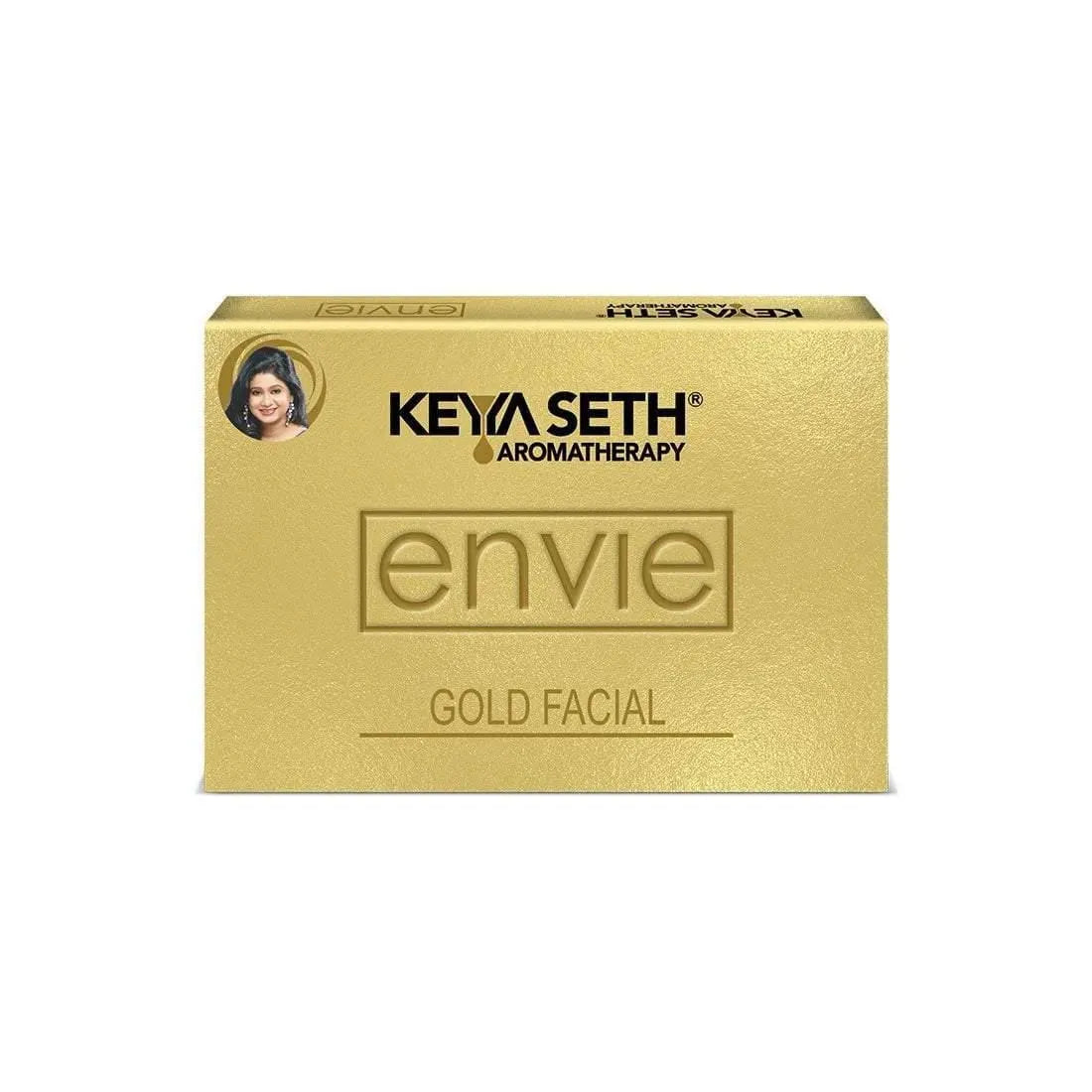 Envie Gold Facial Kit- White & Bright, Instant Radiance Shine & Youthful Glow for Women All Skin Types 23g x 3