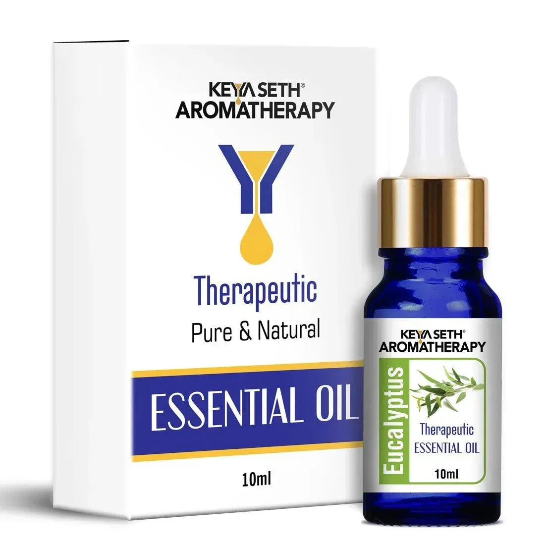 Eucalyptus Essential Oil, Therapeutic, Pure & Natural, Headache, Sinus, Nasal Congestion, Cold & Cough, Antiseptic & Insecticide 10ml 10ml