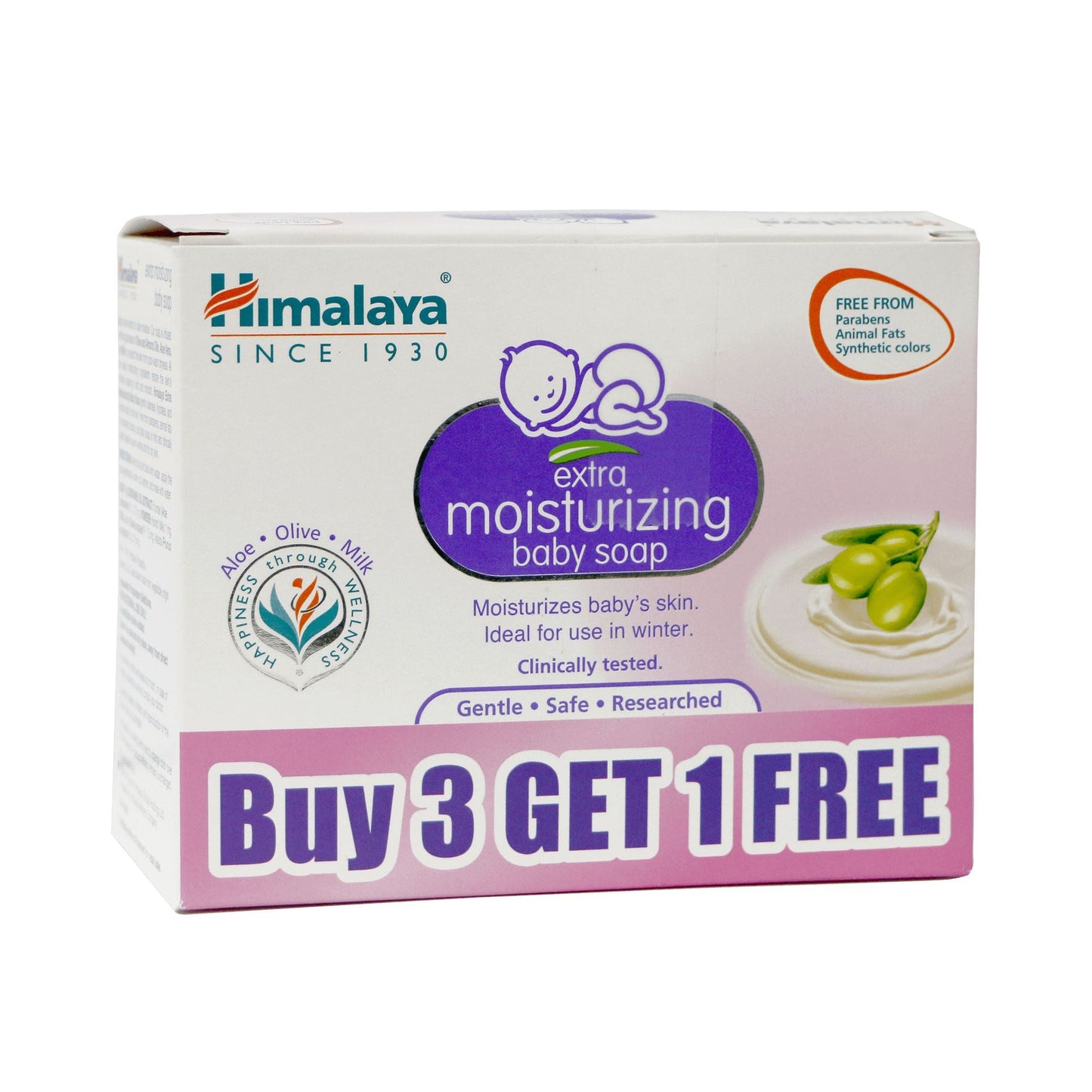 Himalaya Extra Moisturizing Baby Soap 125g