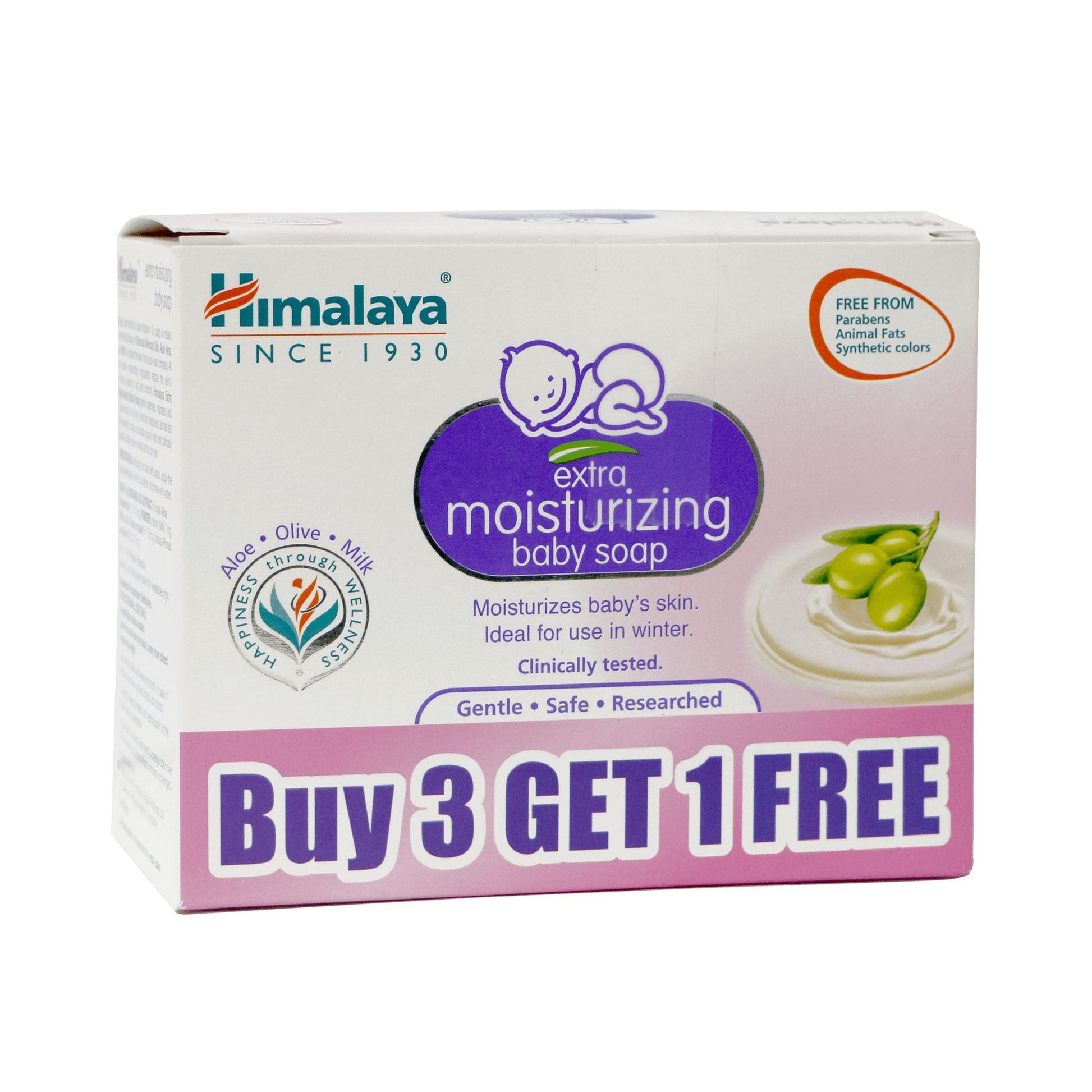 Himalaya Extra Moisturizing Baby Soap 125g