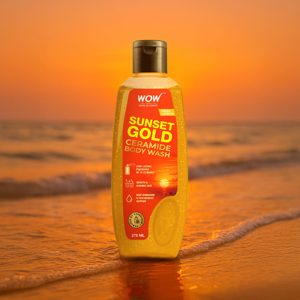 Sunset Gold Ceramide Body Wash Brightening Radiance